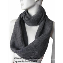 Cashmere Wool Round Scarf